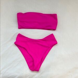 Hot Pink Bikini Set